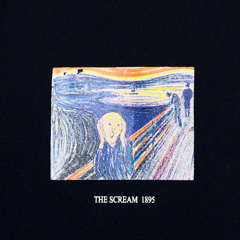 Ghost Face Oil Painting Heavy Short Sleeve T-shirt - PSYLOS 1, Ghost Face Oil Painting Heavy Short Sleeve T-shirt, T-Shirt, BEASTER, PSYLOS 1